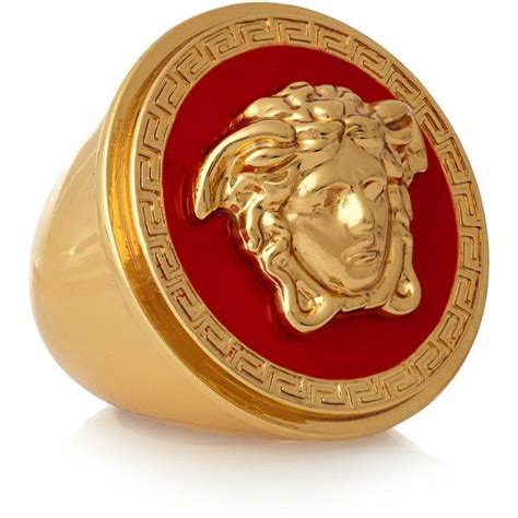 versace ringe bling|Versace enamel ring.